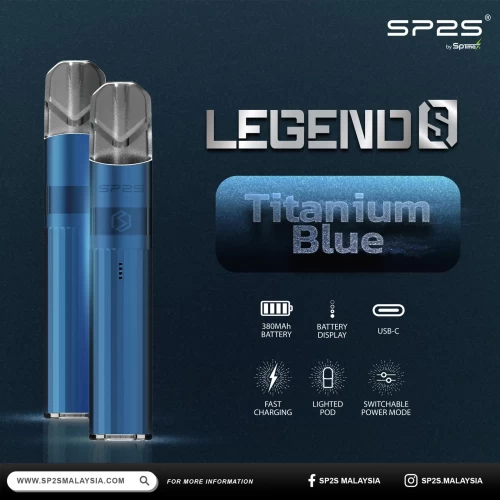 SP2S鈦色主機 SP2S升級版鈦金屬主機 通用一代煙彈 16色可選 正品現貨