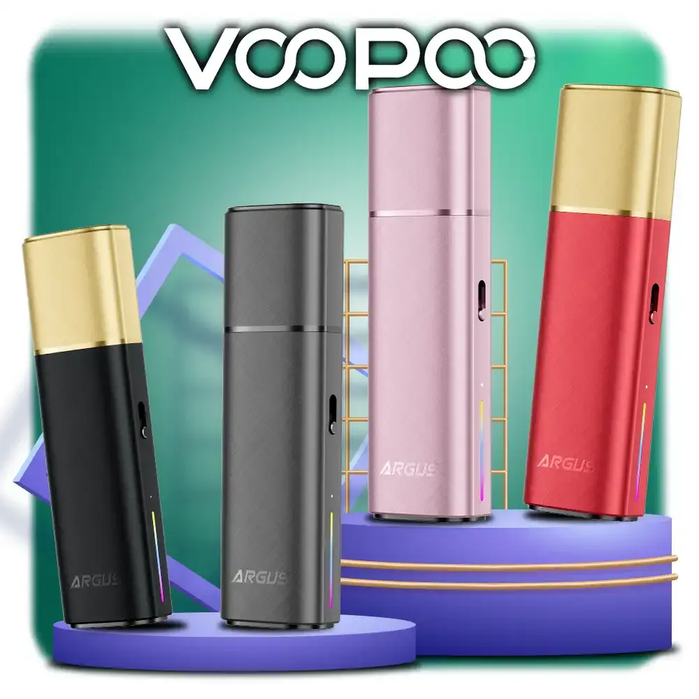 VOOPOO ARGUS KLYC 註油主機套裝 | 1350mAh超大續航 | 磁吸防塵蓋設計 | iCOSM 2.0技術